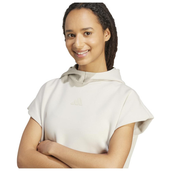 Adidas Γυναικεία αμάνικη μπλούζα ALL SZN Soft Lux Loose Sleeveless Hoodie Adidas Γυναικεία αμάνικη μπλούζα ALL SZN Soft Lux Loose Sleeveless Hoodie